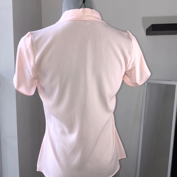 Calvin Klein Pink Professional Blouse NWT SP - Picture 3 of 6